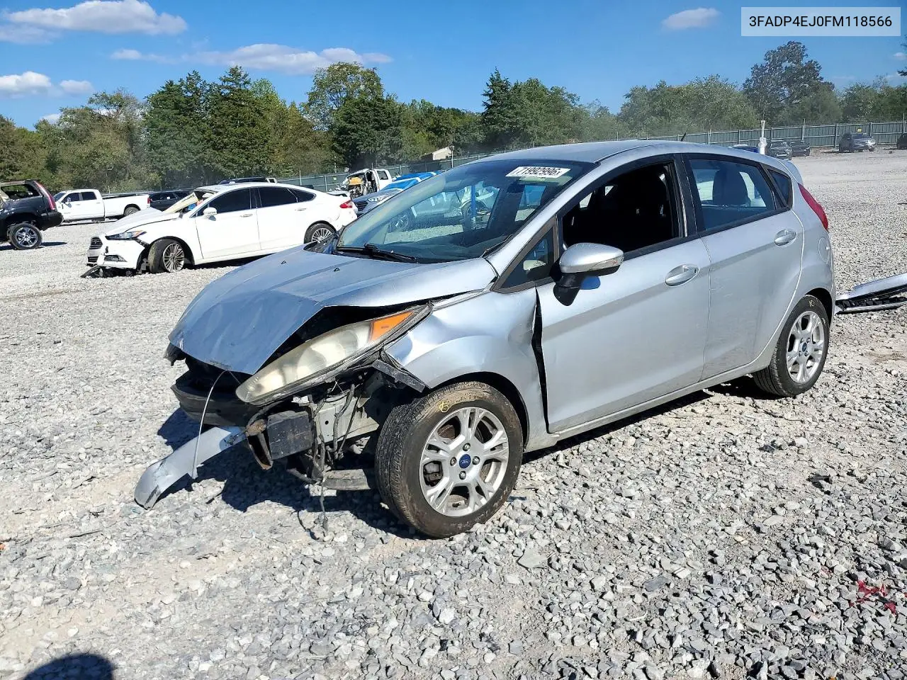 FORD FIESTA 2015, VIN 3FADP4EJ0FM118566