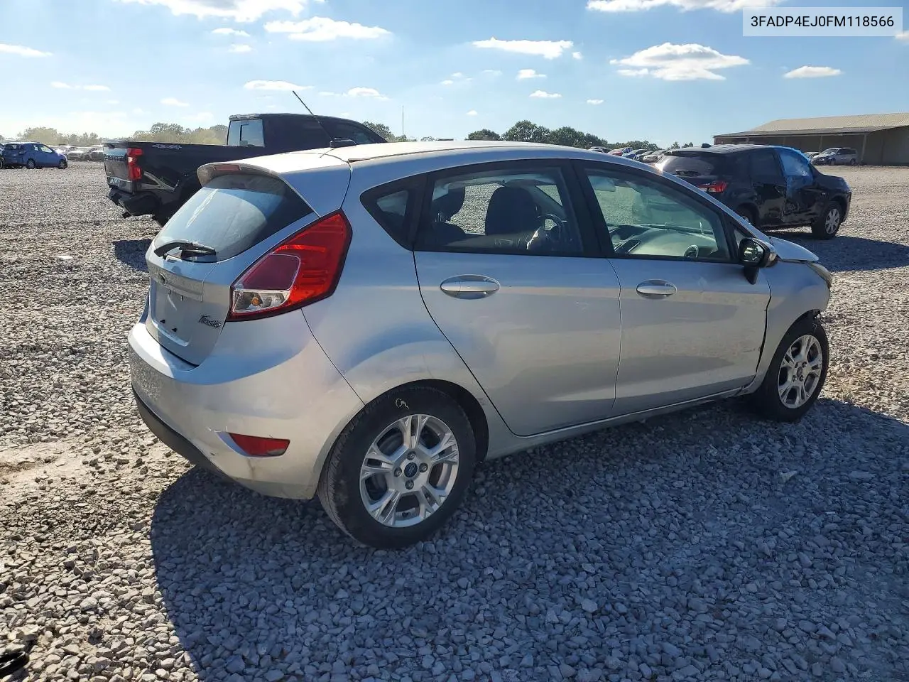 2015 FORD FIESTA VIN 3FADP4EJ0FM118566 — фото 3