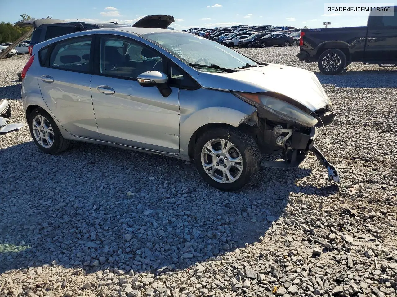 2015 FORD FIESTA VIN 3FADP4EJ0FM118566 — фото 4