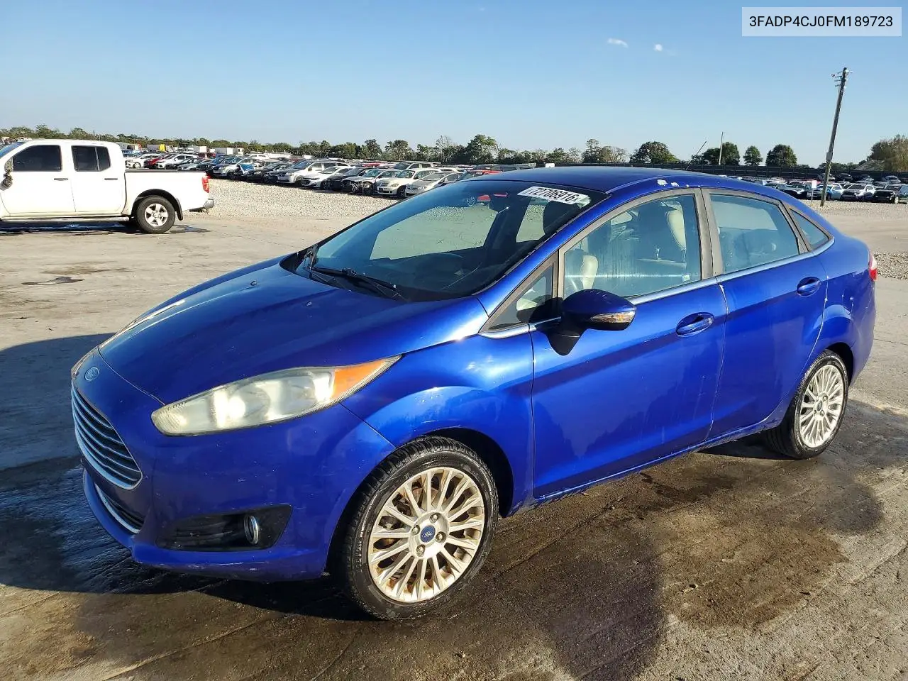 FORD FIESTA 2015, VIN 3FADP4CJ0FM189723