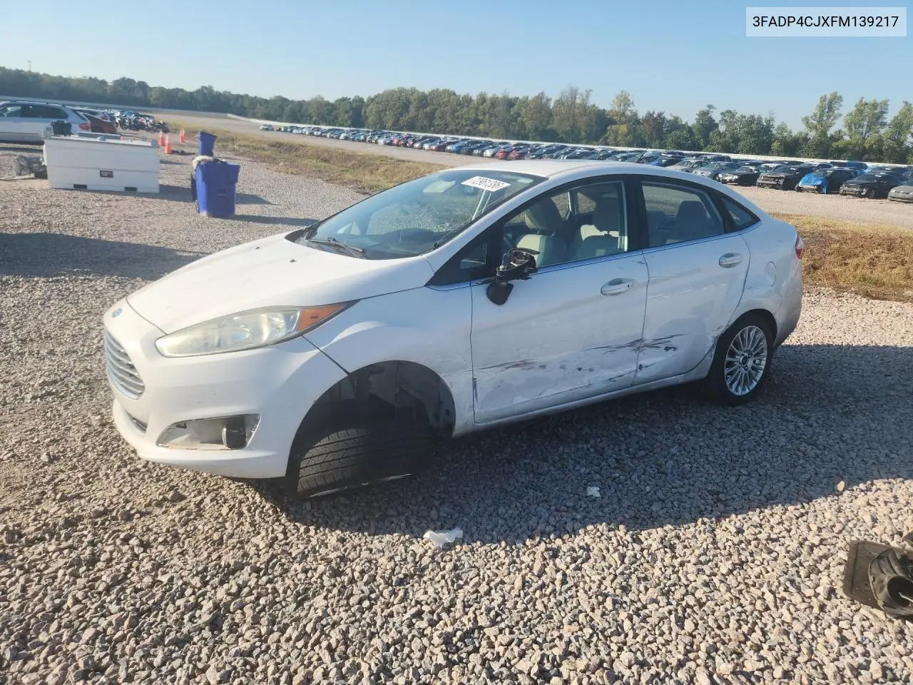 FORD FIESTA 2015, VIN 3FADP4CJXFM139217