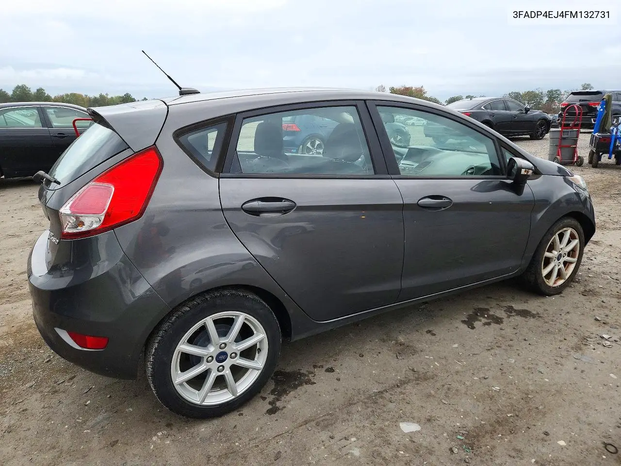 2015 FORD FIESTA VIN 3FADP4EJ4FM132731 — фото 3