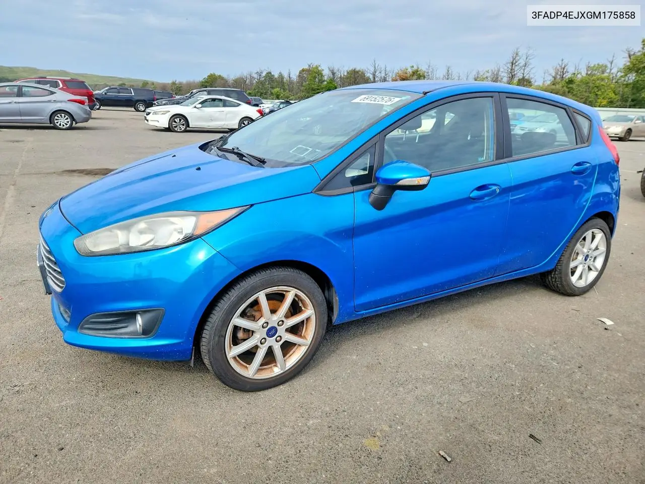 FORD FIESTA 2016, VIN 3FADP4EJXGM175858