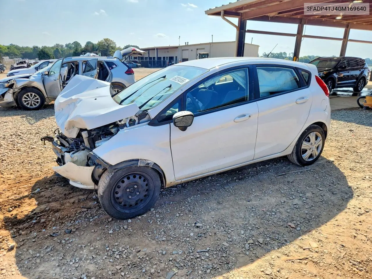 FORD FIESTA 2016, VIN 3FADP4TJ4GM169640