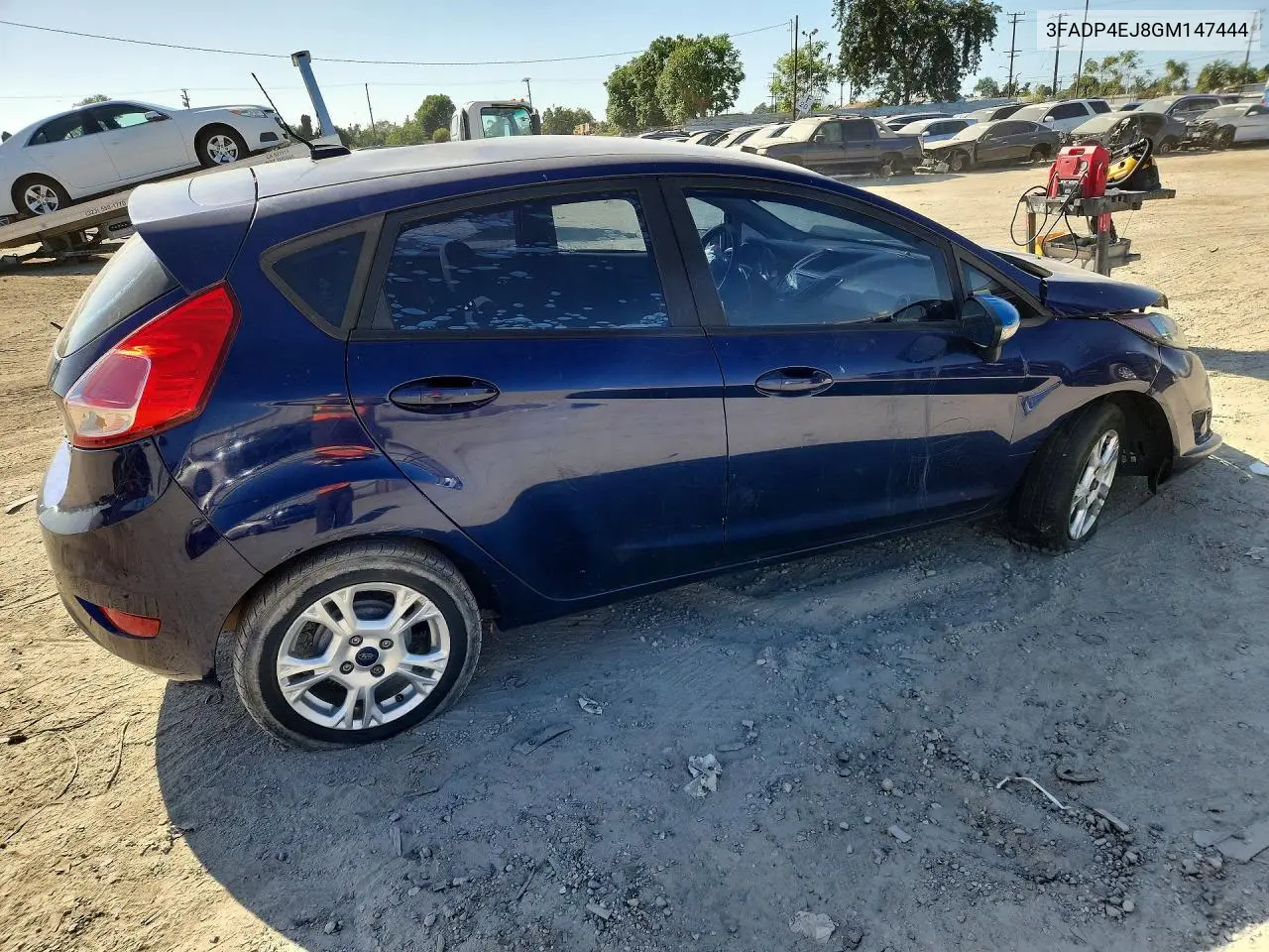 2016 FORD FIESTA VIN 3FADP4EJ8GM147444 — фото 3