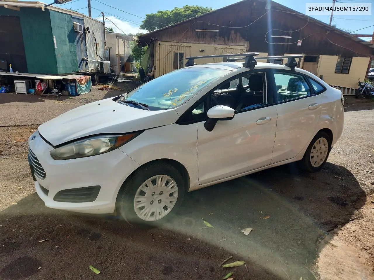 FORD FIESTA 2016, VIN 3FADP4AJ5GM157290