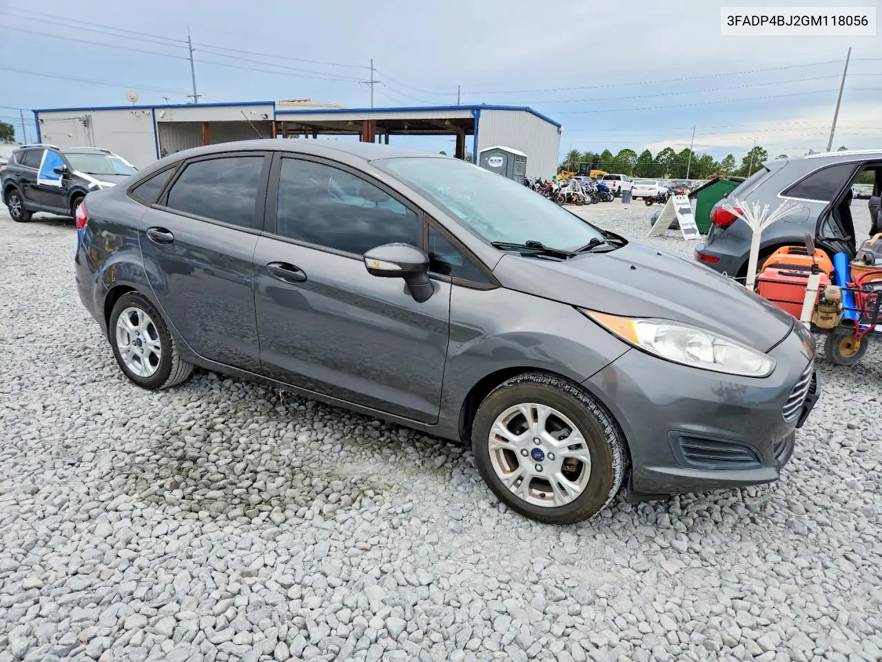 2016 FORD FIESTA VIN 3FADP4BJ2GM118056 — фото 4