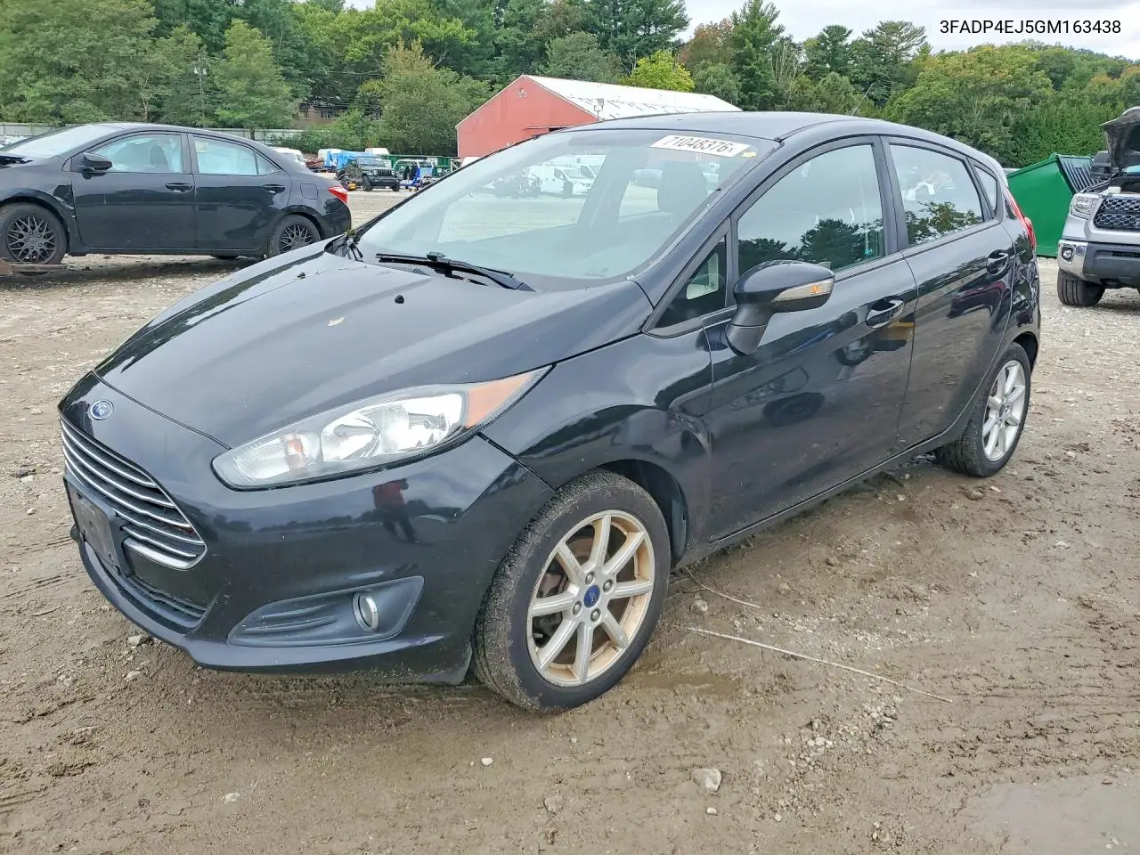 FORD FIESTA 2016, VIN 3FADP4EJ5GM163438