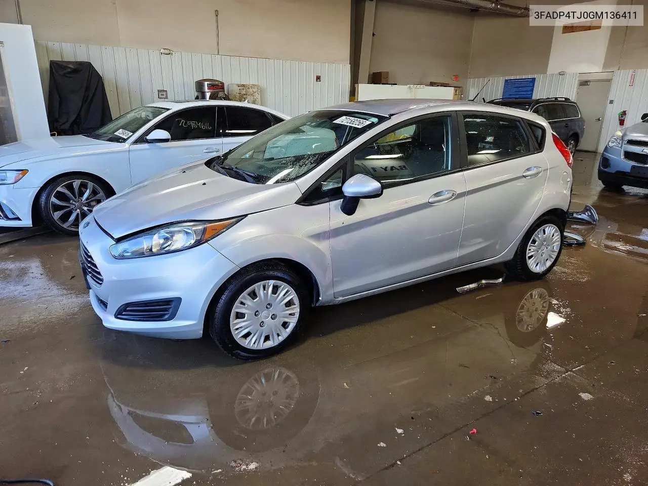 FORD FIESTA 2016, VIN 3FADP4TJ0GM136411
