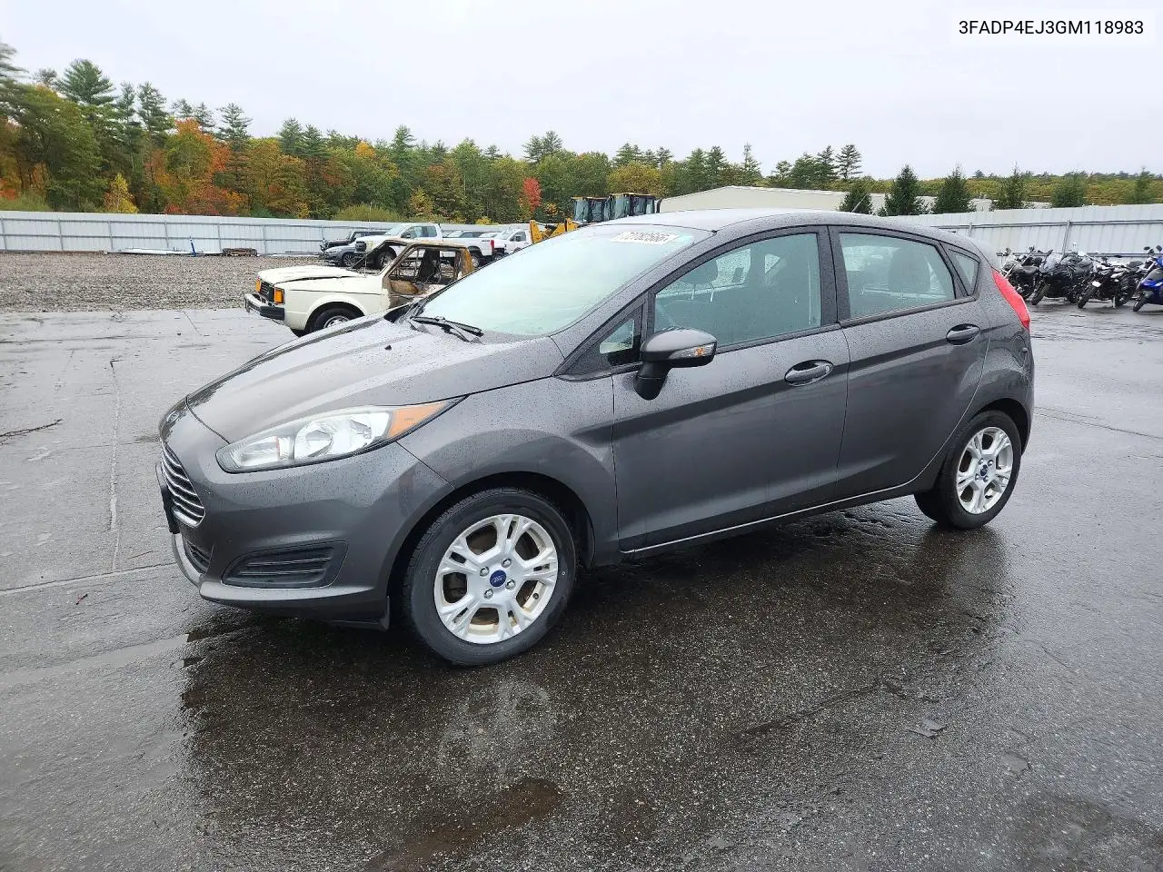 FORD FIESTA 2016, VIN 3FADP4EJ3GM118983