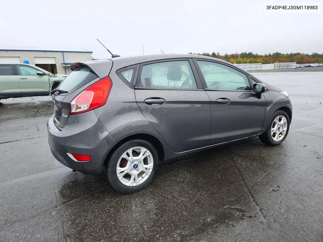 2016 FORD FIESTA VIN 3FADP4EJ3GM118983 — фото 3