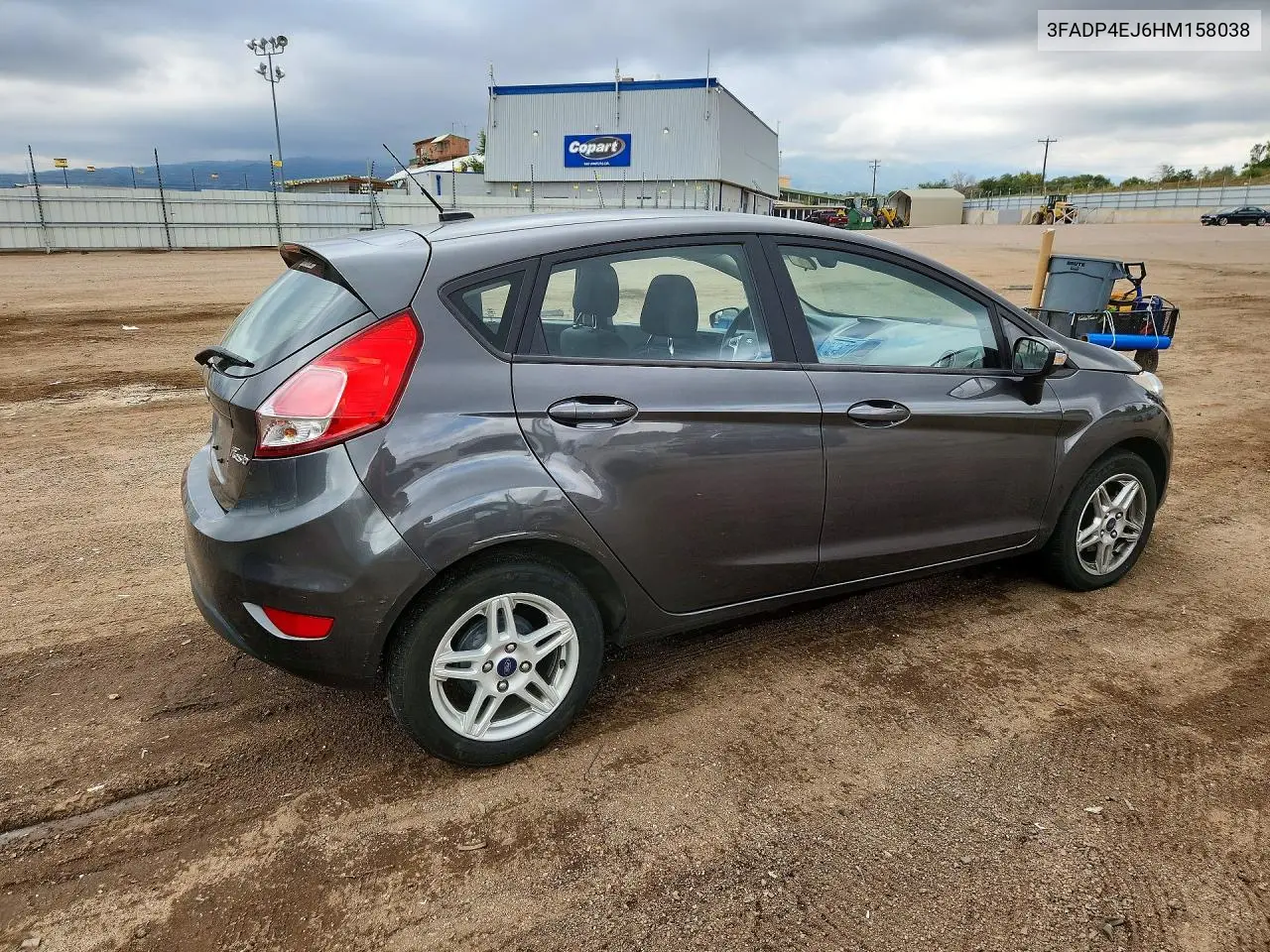 2017 FORD FIESTA VIN 3FADP4EJ6HM158038 — фото 3