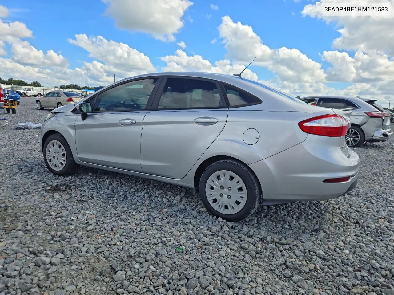 2017 FORD FIESTA VIN 3FADP4BE1HM121583 — фото 2
