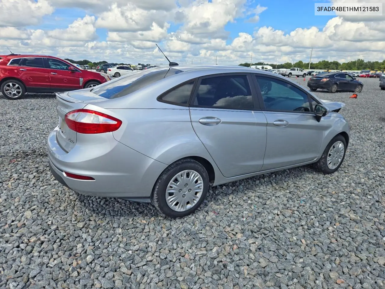 2017 FORD FIESTA VIN 3FADP4BE1HM121583 — фото 3