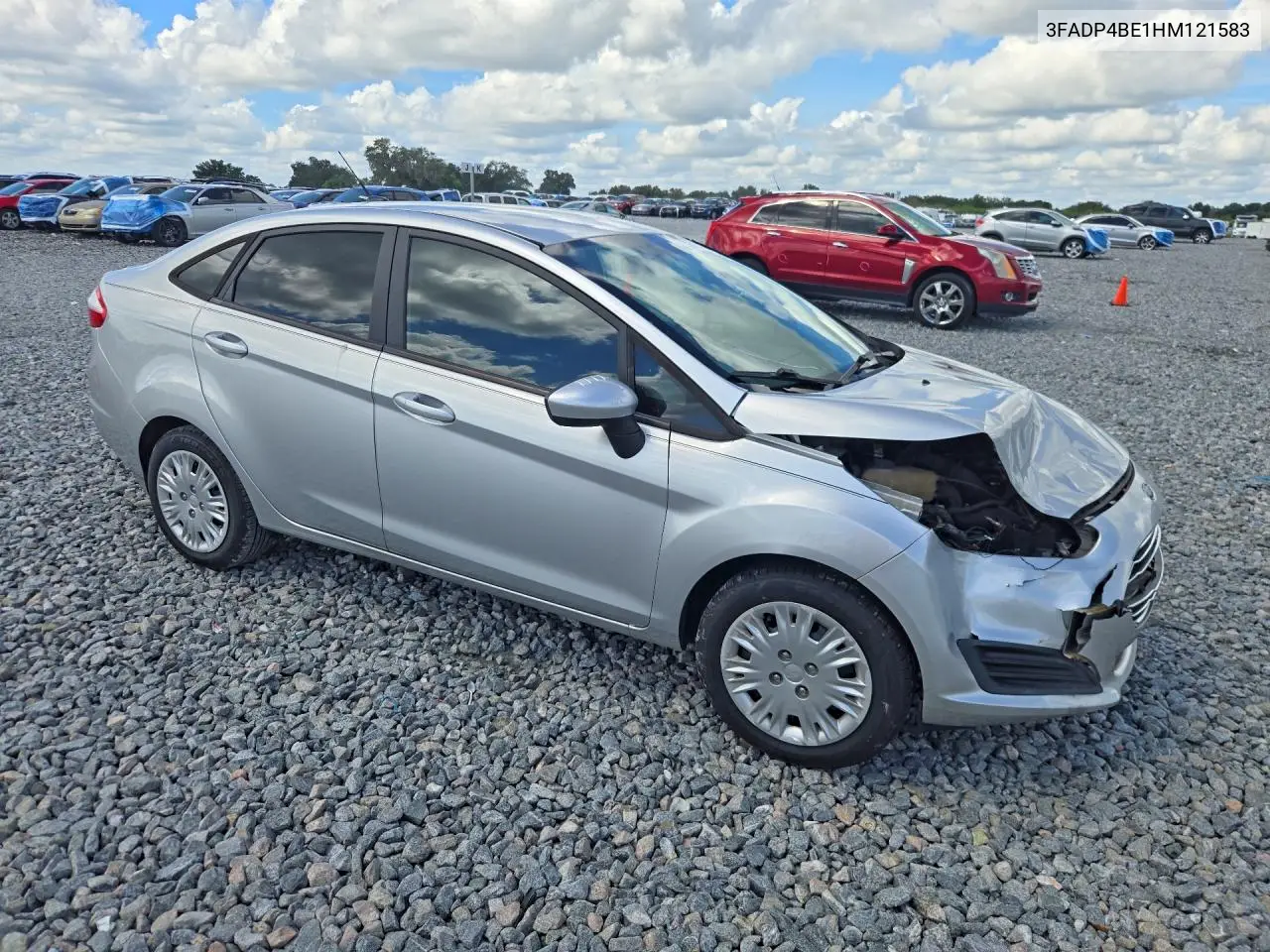 2017 FORD FIESTA VIN 3FADP4BE1HM121583 — фото 4
