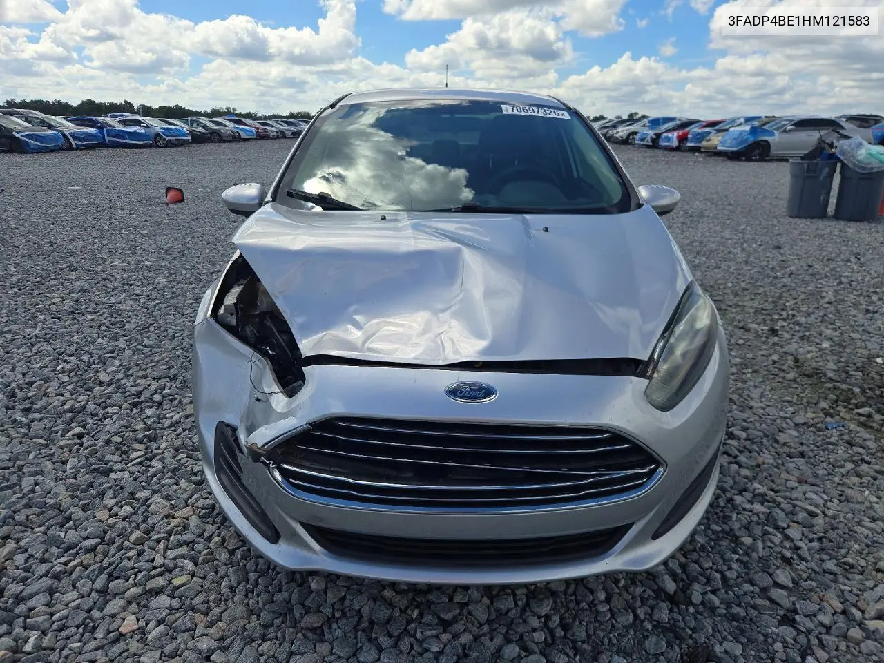2017 FORD FIESTA VIN 3FADP4BE1HM121583 — фото 5