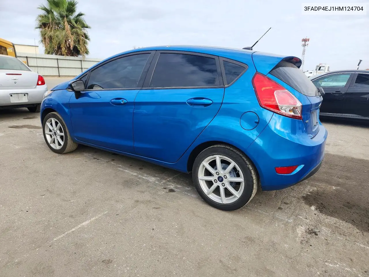 2017 FORD FIESTA VIN 3FADP4EJ1HM124704 — фото 2