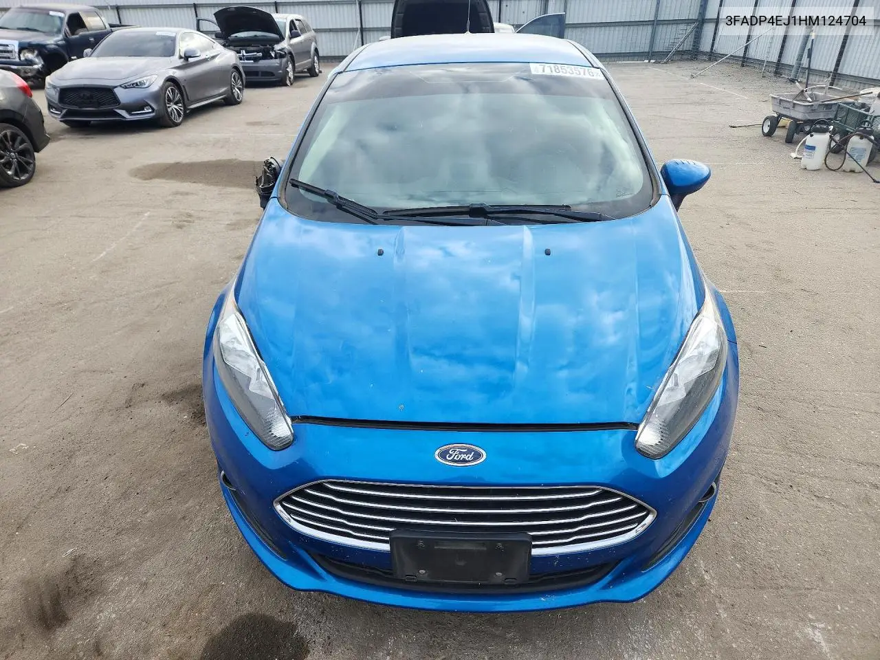 2017 FORD FIESTA VIN 3FADP4EJ1HM124704 — фото 5