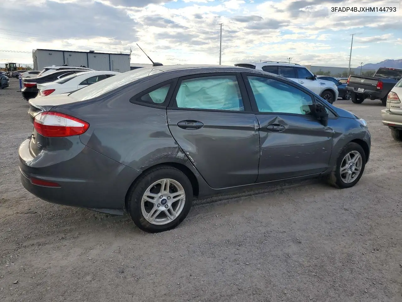 2017 FORD FIESTA VIN 3FADP4BJXHM144793 — фото 3