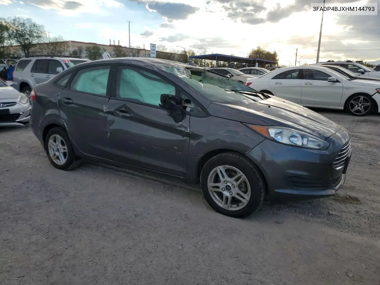 2017 FORD FIESTA VIN 3FADP4BJXHM144793 — фото 4