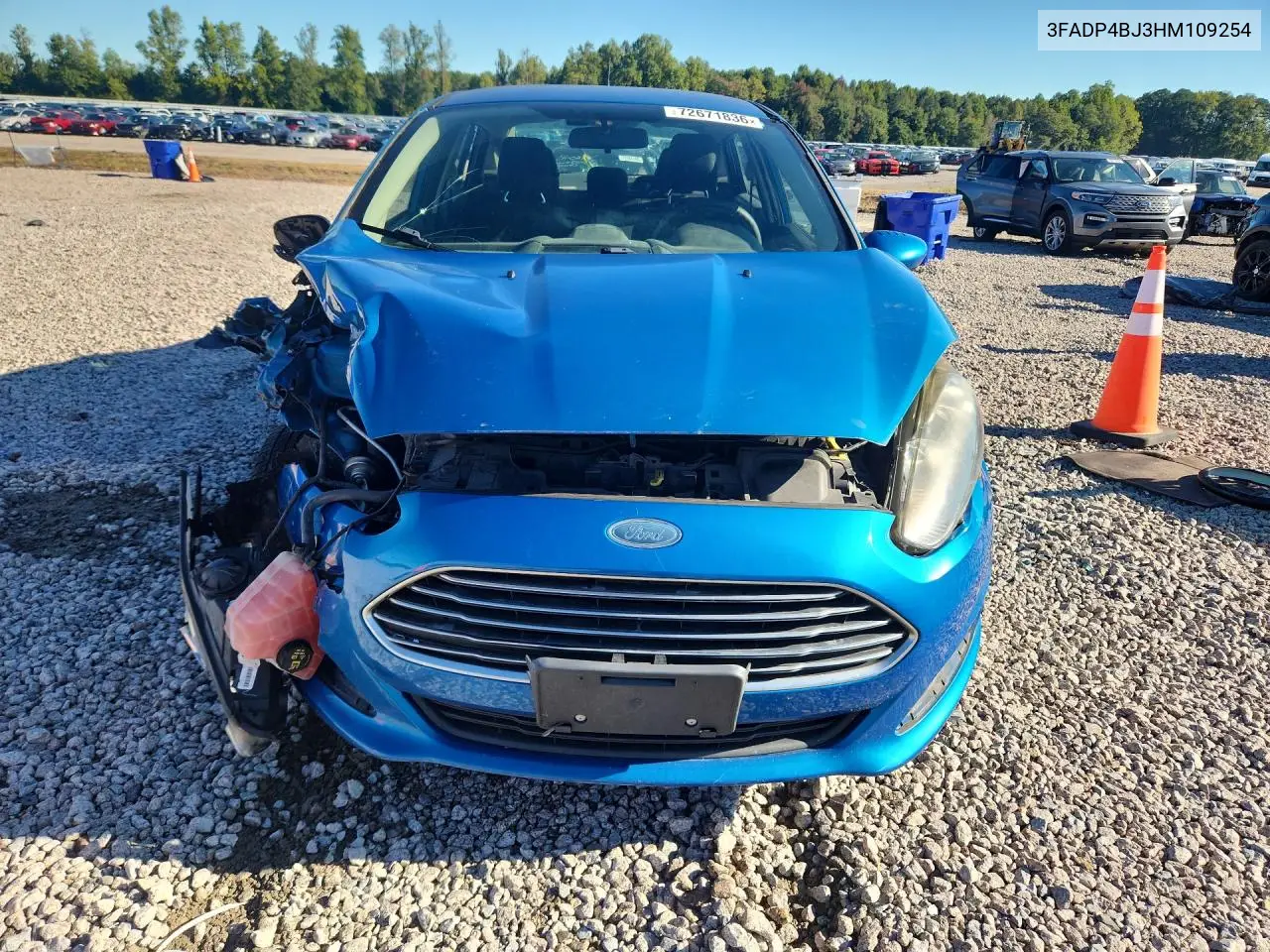 2017 FORD FIESTA VIN 3FADP4BJ3HM109254 — фото 5