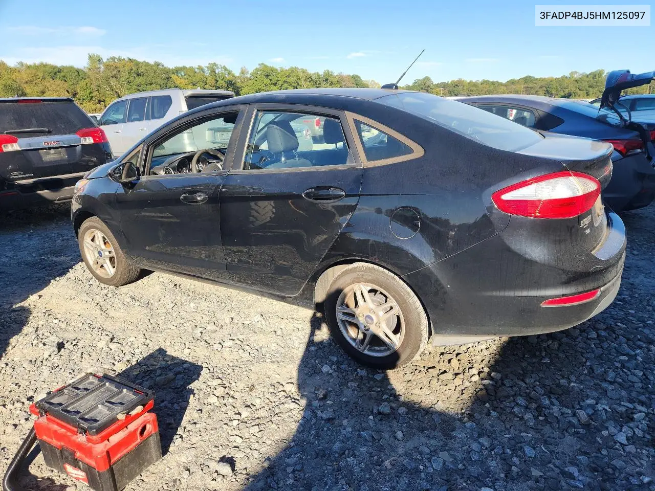2017 FORD FIESTA VIN 3FADP4BJ5HM125097 — фото 2