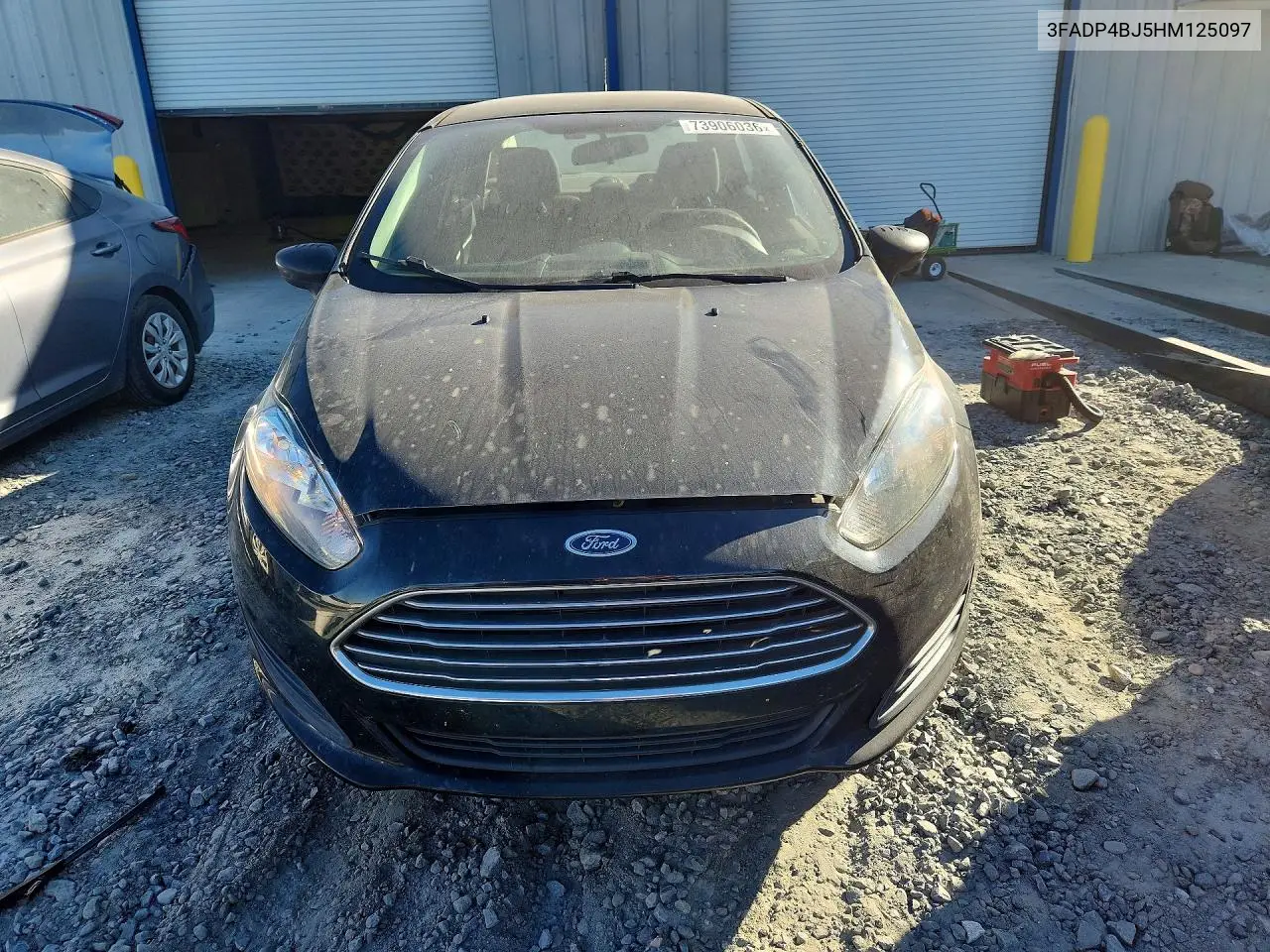 2017 FORD FIESTA VIN 3FADP4BJ5HM125097 — фото 5