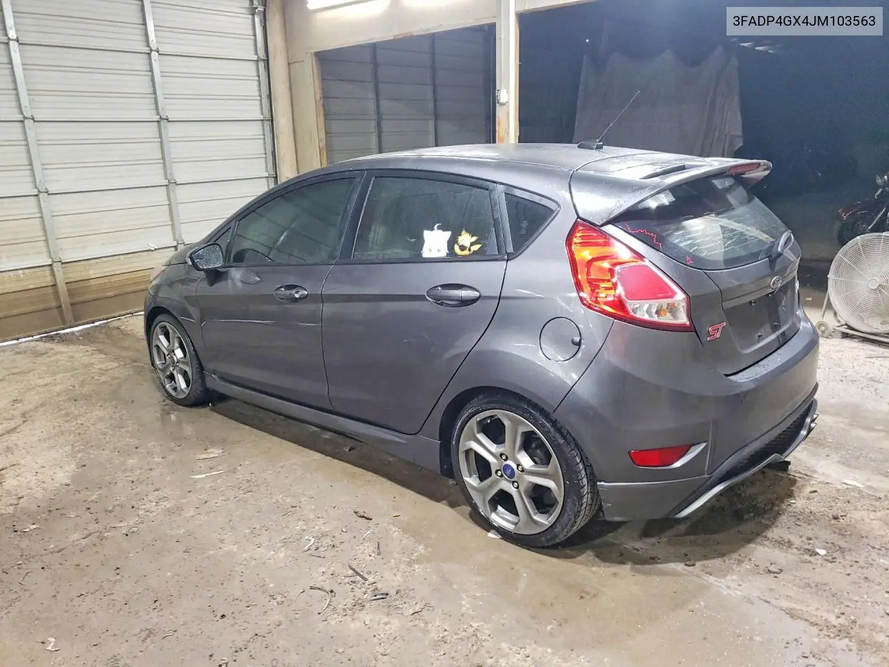 2018 FORD FIESTA VIN 3FADP4GX4JM103563 — фото 2