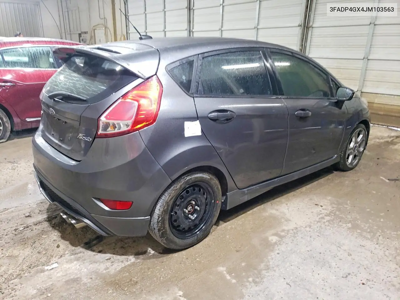 2018 FORD FIESTA VIN 3FADP4GX4JM103563 — фото 3
