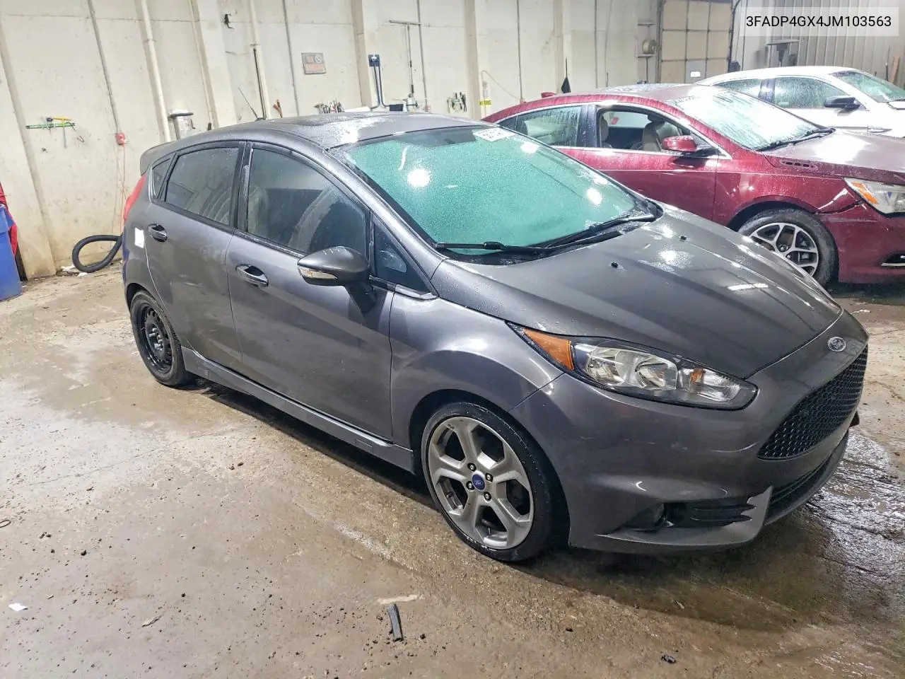 2018 FORD FIESTA VIN 3FADP4GX4JM103563 — фото 4