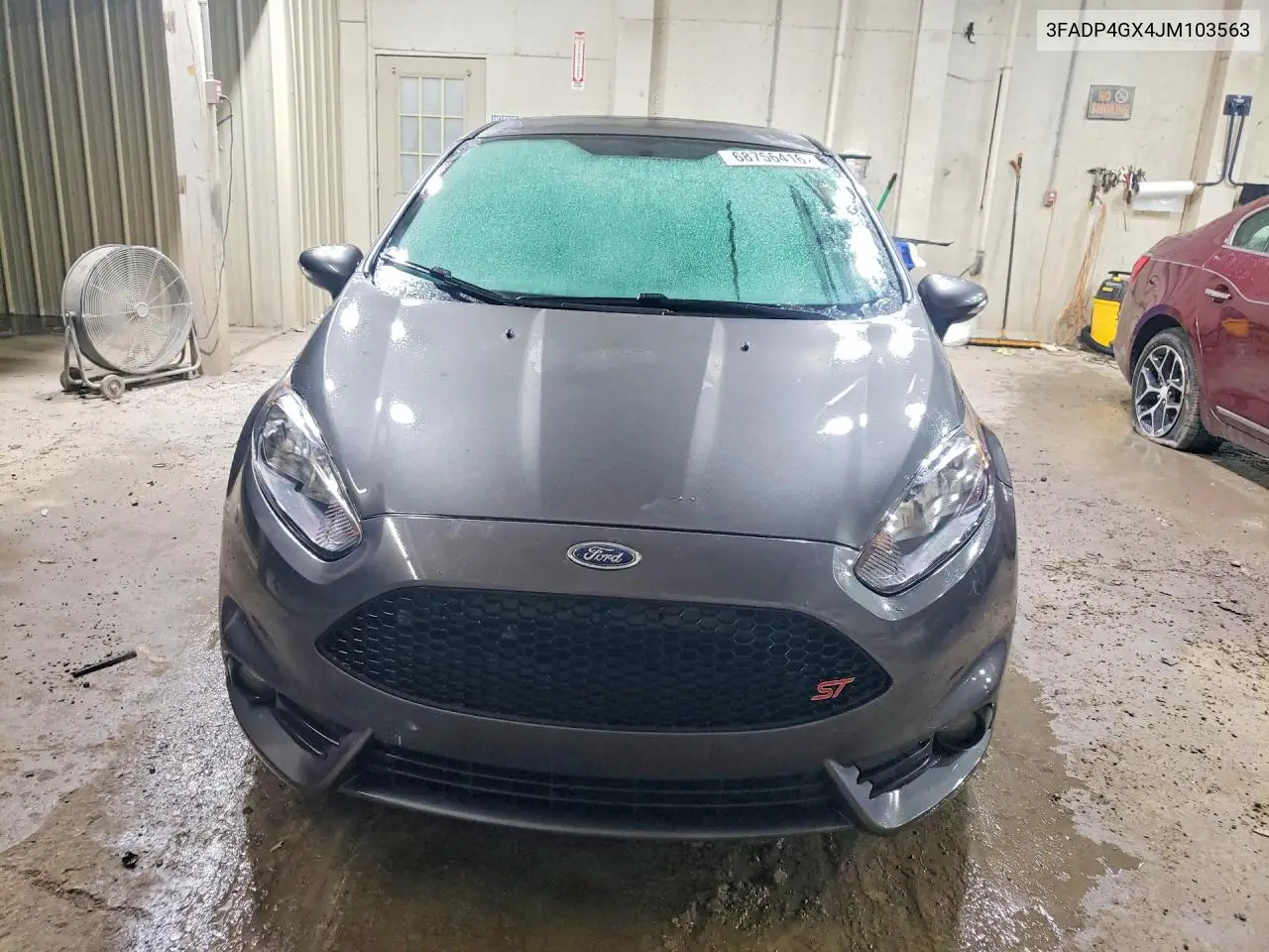 2018 FORD FIESTA VIN 3FADP4GX4JM103563 — фото 5