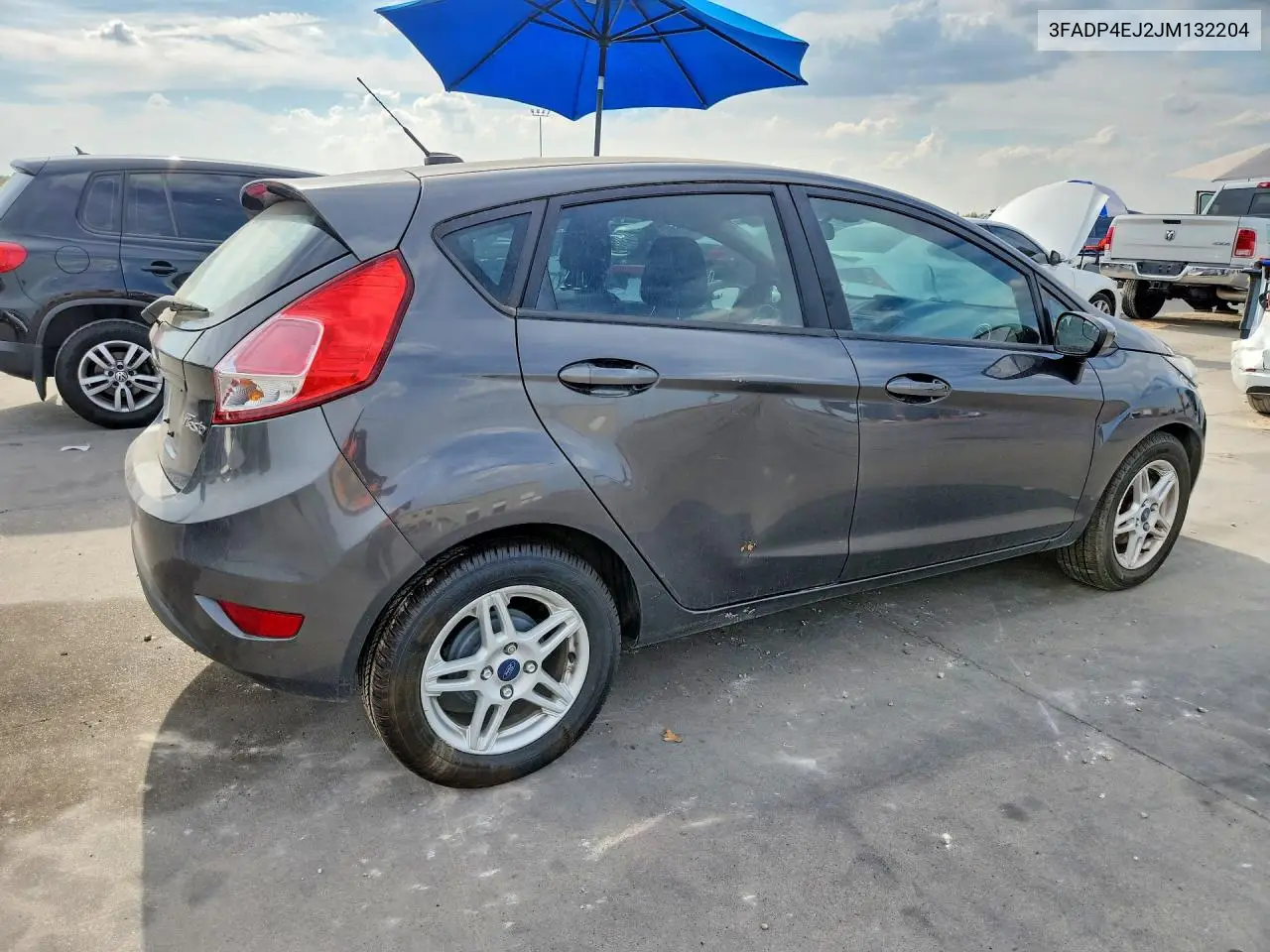 2018 FORD FIESTA VIN 3FADP4EJ2JM132204 — фото 3
