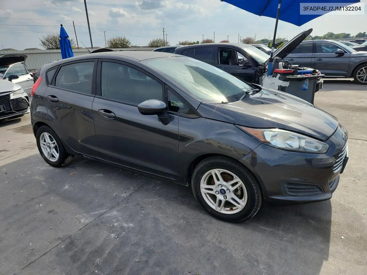 2018 FORD FIESTA VIN 3FADP4EJ2JM132204 — фото 4