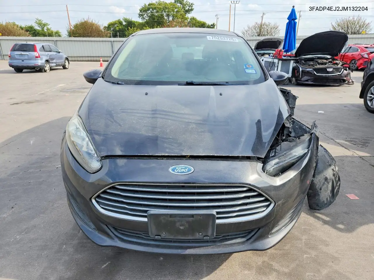 2018 FORD FIESTA VIN 3FADP4EJ2JM132204 — фото 5