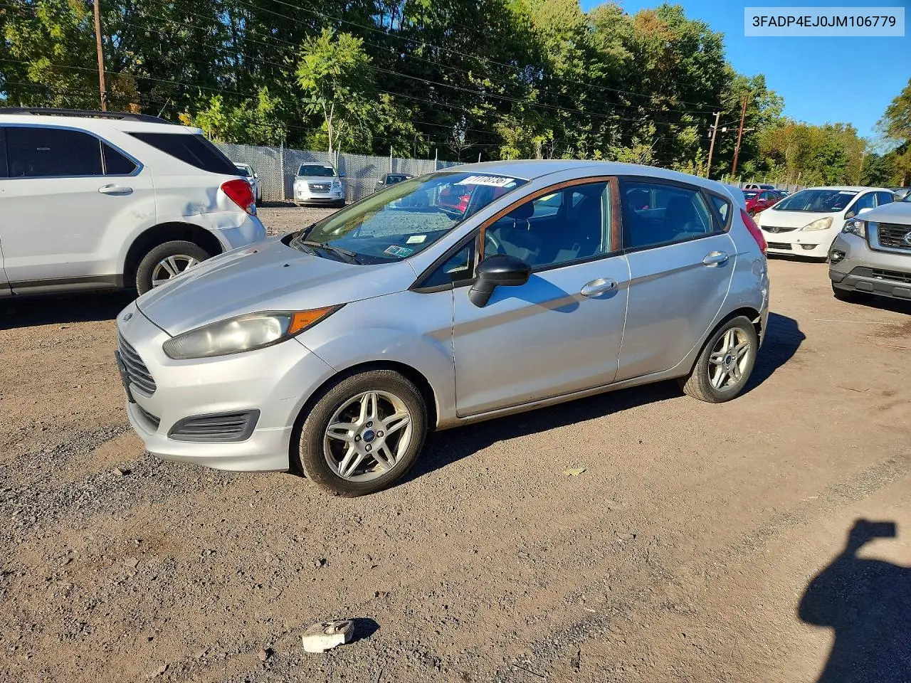 FORD FIESTA 2018, VIN 3FADP4EJ0JM106779
