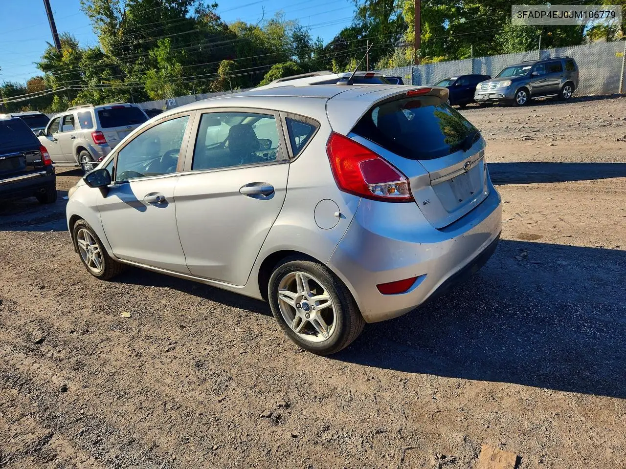 2018 FORD FIESTA VIN 3FADP4EJ0JM106779 — фото 2
