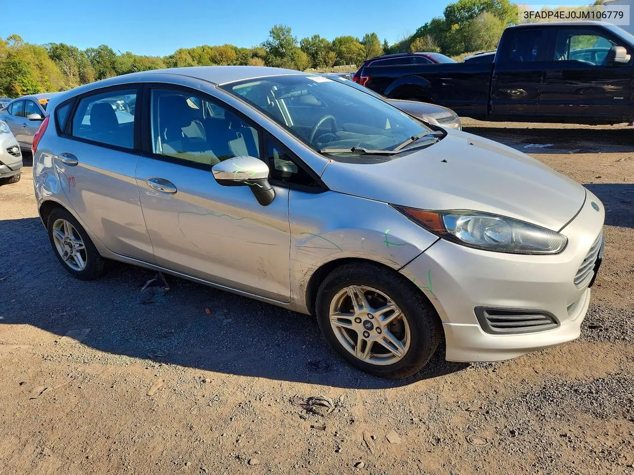 2018 FORD FIESTA VIN 3FADP4EJ0JM106779 — фото 4