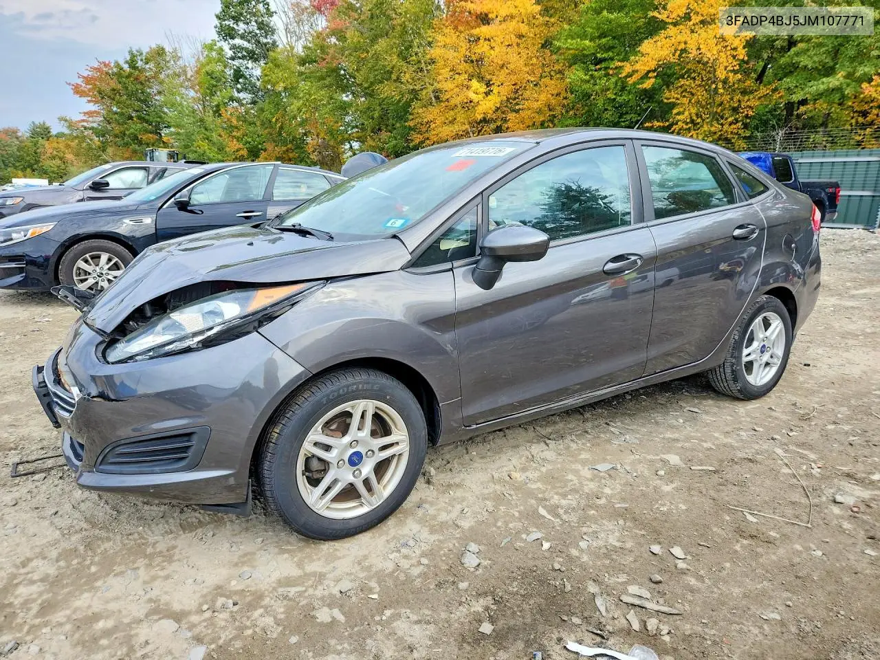 FORD FIESTA 2018, VIN 3FADP4BJ5JM107771