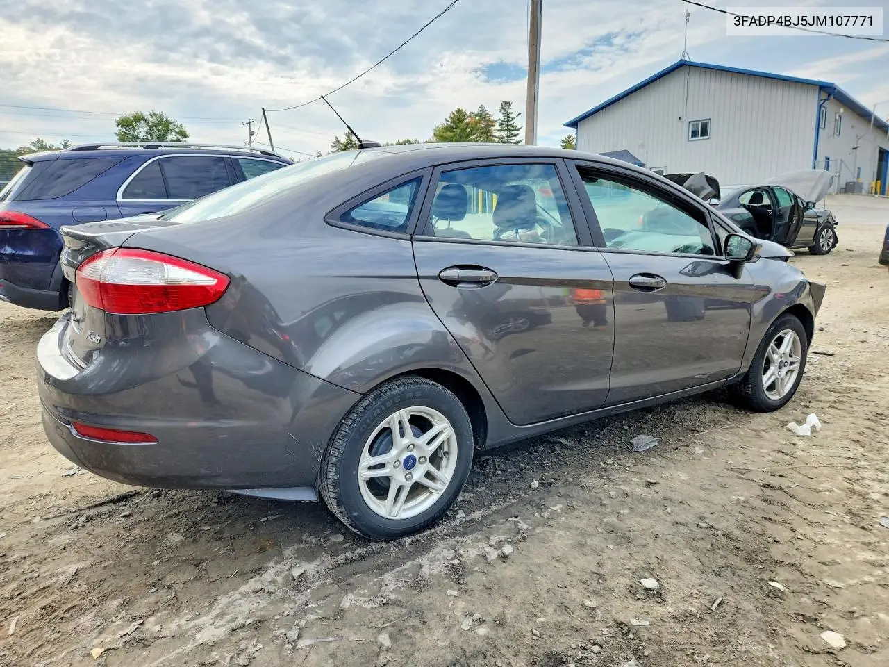 2018 FORD FIESTA VIN 3FADP4BJ5JM107771 — фото 3