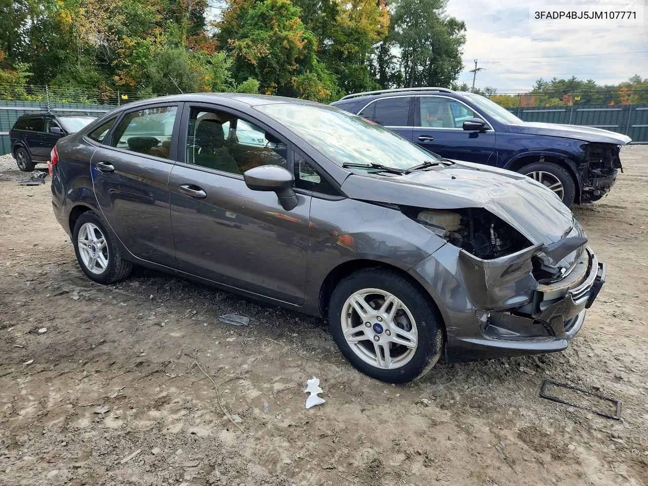 2018 FORD FIESTA VIN 3FADP4BJ5JM107771 — фото 4