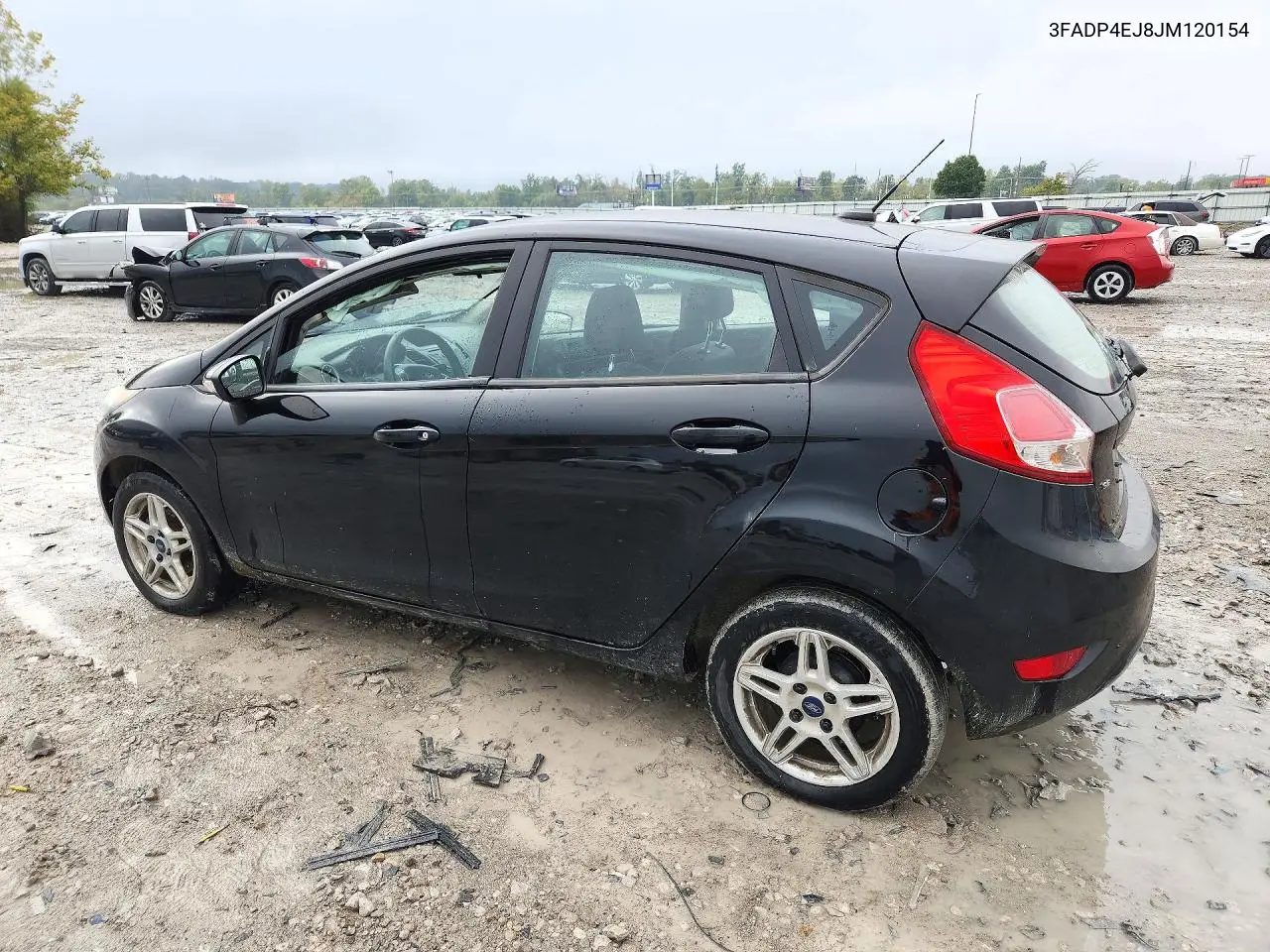 2018 FORD FIESTA VIN 3FADP4EJ8JM120154 — фото 2