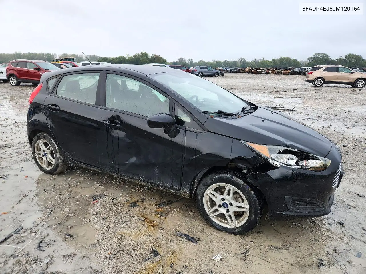 2018 FORD FIESTA VIN 3FADP4EJ8JM120154 — фото 4