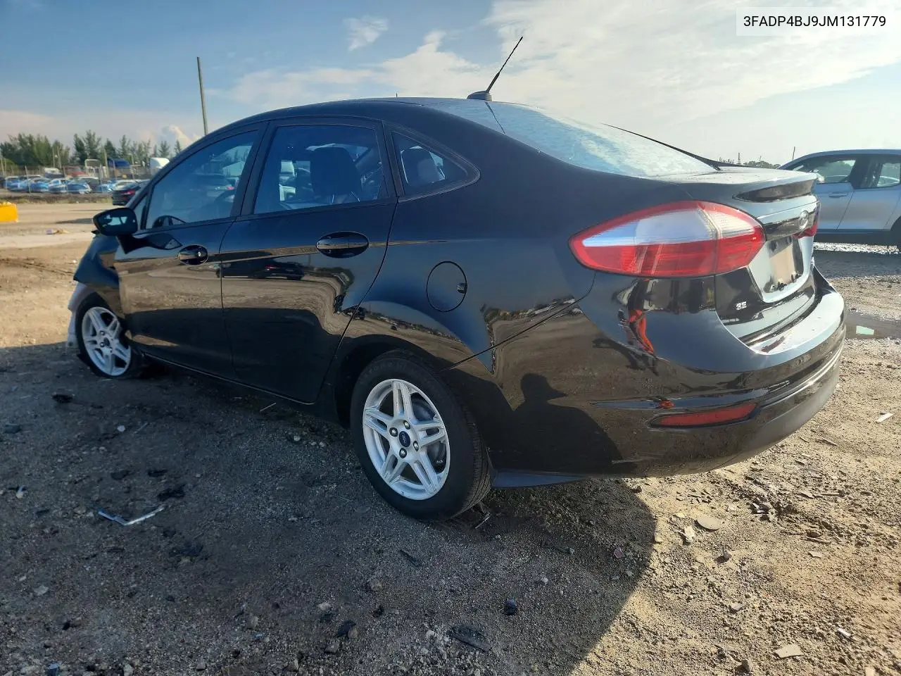 2018 FORD FIESTA VIN 3FADP4BJ9JM131779 — фото 2