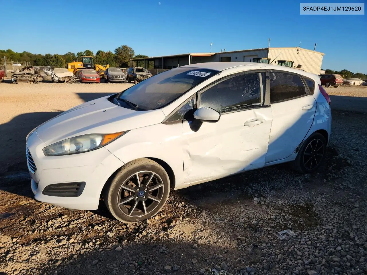 FORD FIESTA 2018, VIN 3FADP4EJ1JM129620