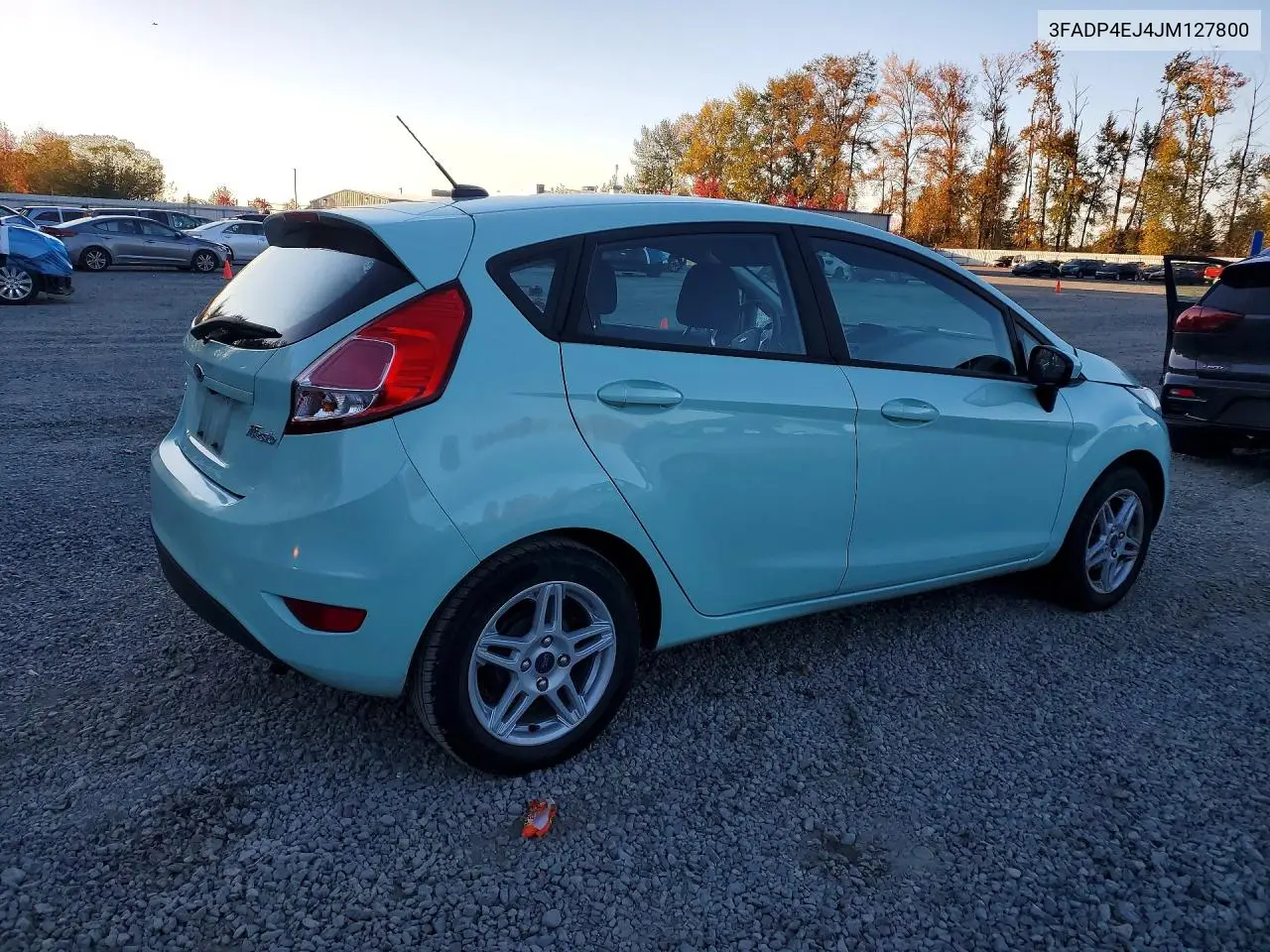 2018 FORD FIESTA VIN 3FADP4EJ4JM127800 — фото 3