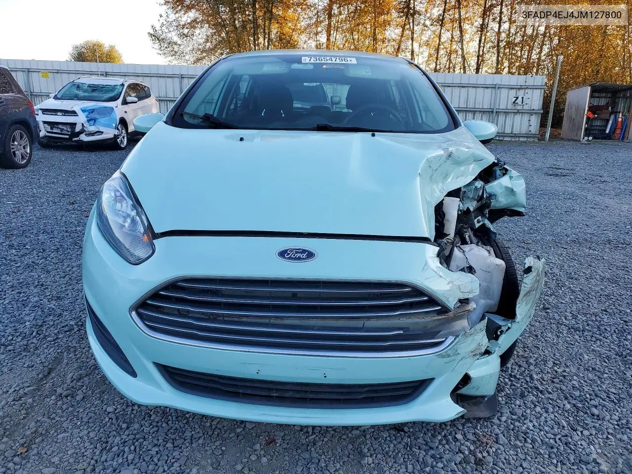 2018 FORD FIESTA VIN 3FADP4EJ4JM127800 — фото 5