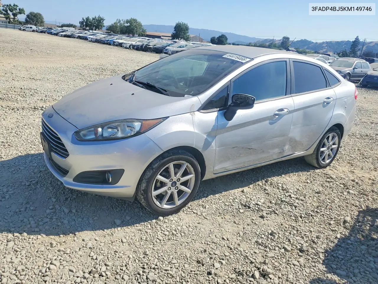 FORD FIESTA 2019, VIN 3FADP4BJ5KM149746