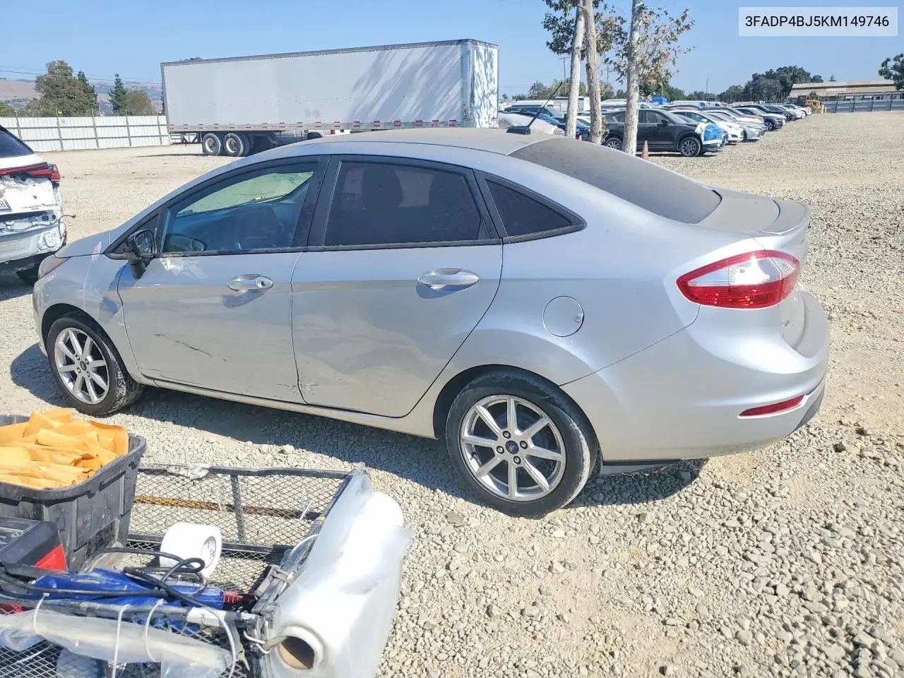 2019 FORD FIESTA VIN 3FADP4BJ5KM149746 — фото 2