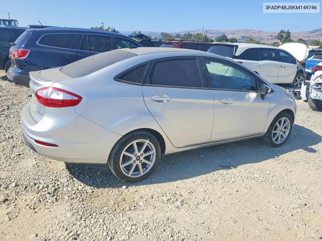 2019 FORD FIESTA VIN 3FADP4BJ5KM149746 — фото 3