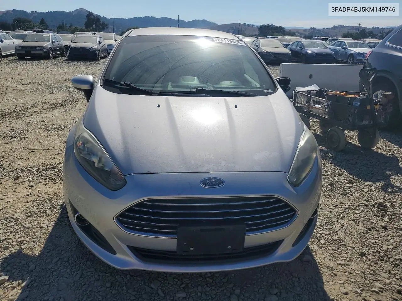 2019 FORD FIESTA VIN 3FADP4BJ5KM149746 — фото 5